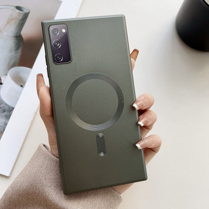 Metallic Paint Magsafe Liquid TPU Phone Case