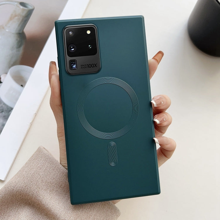 Metallic Paint Magsafe Liquid TPU Phone Case