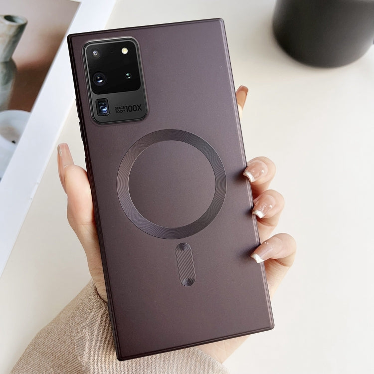 Metallic Paint Magsafe Liquid TPU Phone Case