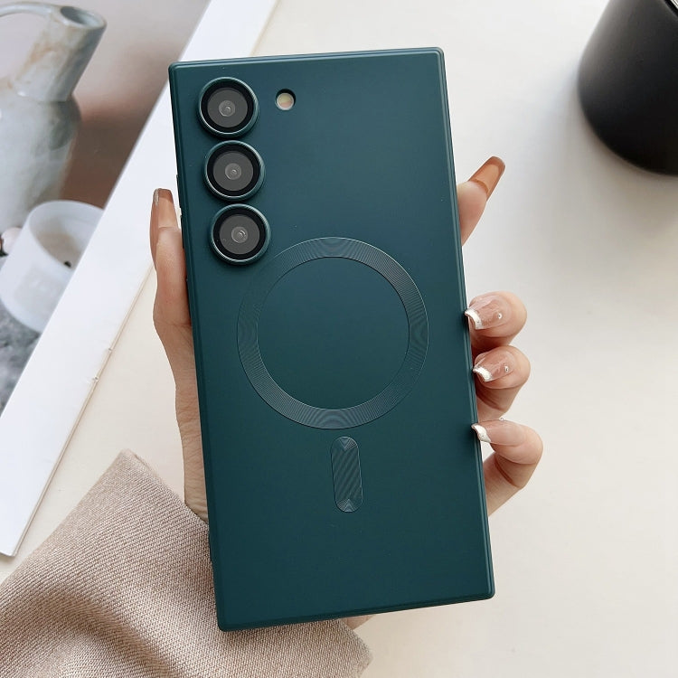 Metallic Paint Magsafe Liquid TPU Phone Case