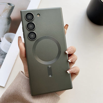 Metallic Paint Magsafe Liquid TPU Phone Case