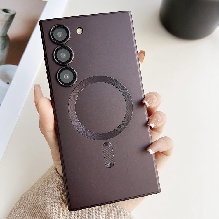 Metallic Paint Magsafe Liquid TPU Phone Case