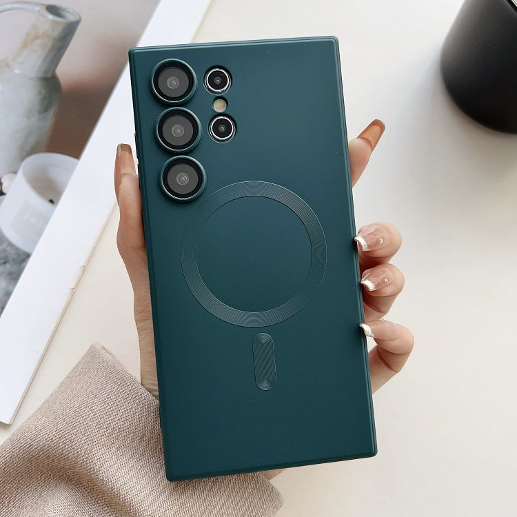 Metallic Paint Magsafe Liquid TPU Phone Case