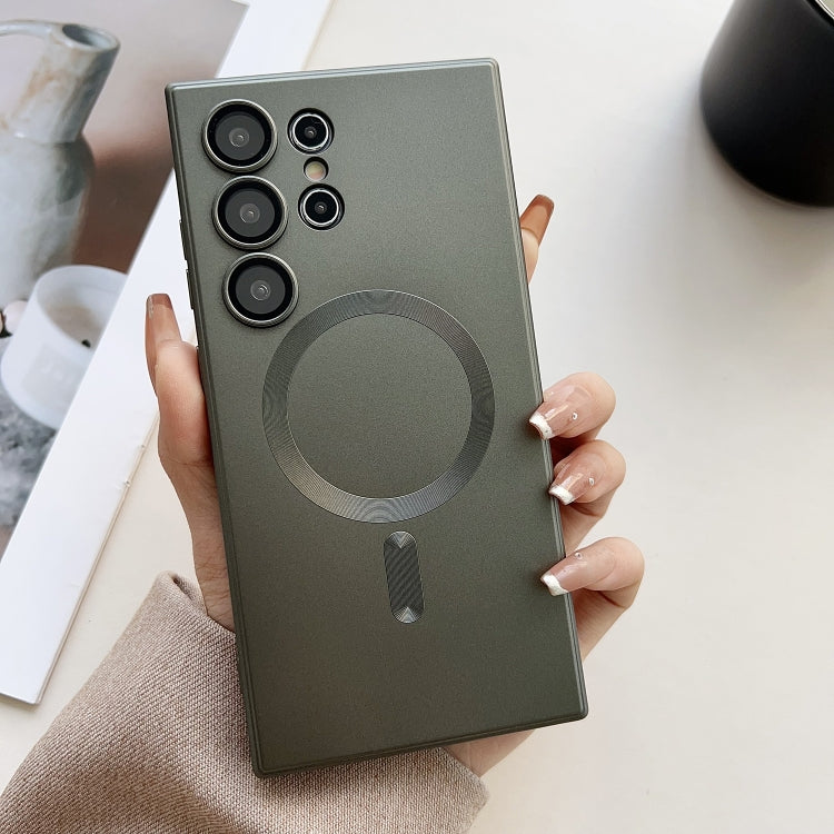 Metallic Paint Magsafe Liquid TPU Phone Case