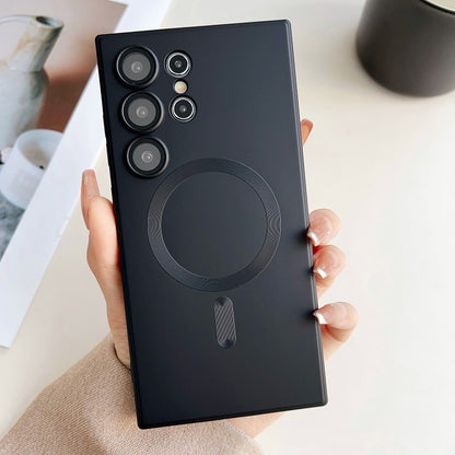 Metallic Paint Magsafe Liquid TPU Phone Case