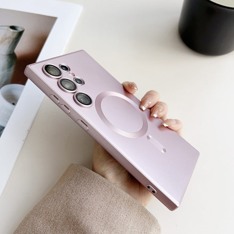 Metallic Paint Magsafe Liquid TPU Phone Case