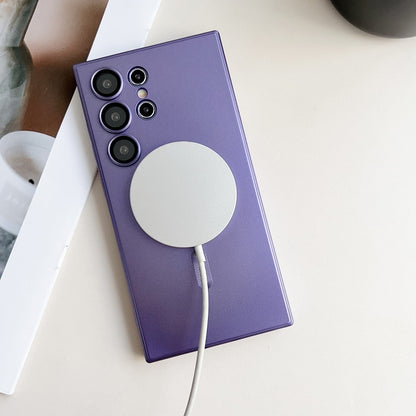 Metallic Paint Magsafe Liquid TPU Phone Case