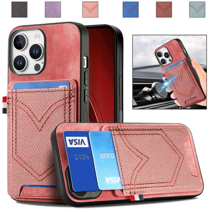 Denim Texture Leather Skin Phone Case with Card Slot