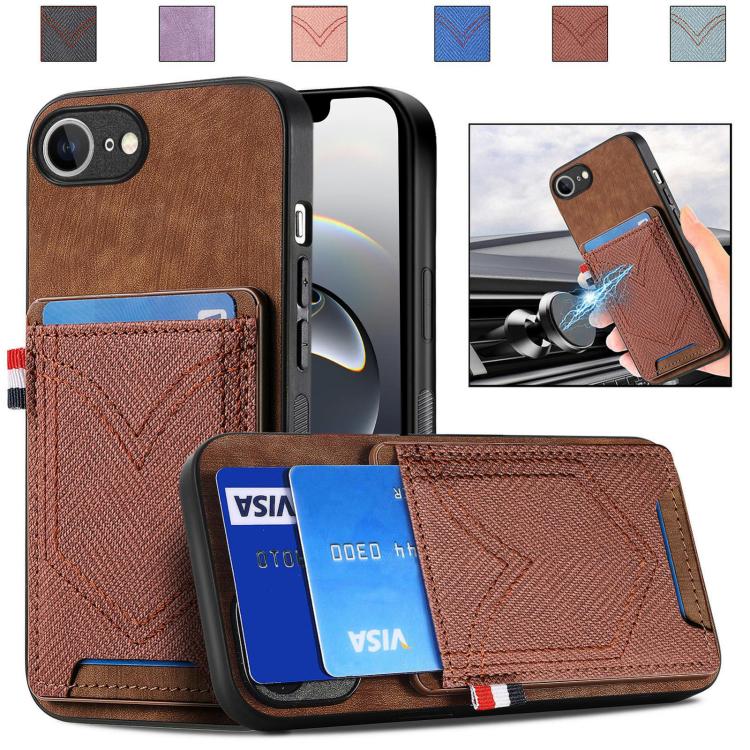 Denim Texture Leather Skin Phone Case with Card Slot