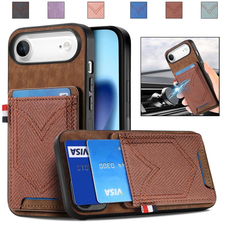 Denim Texture Leather Skin Phone Case with Card Slot