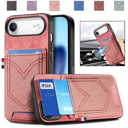 Denim Texture Leather Skin Phone Case with Card Slot