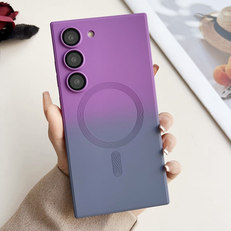 Liquid TPU Silicone Gradient MagSafe Phone Case