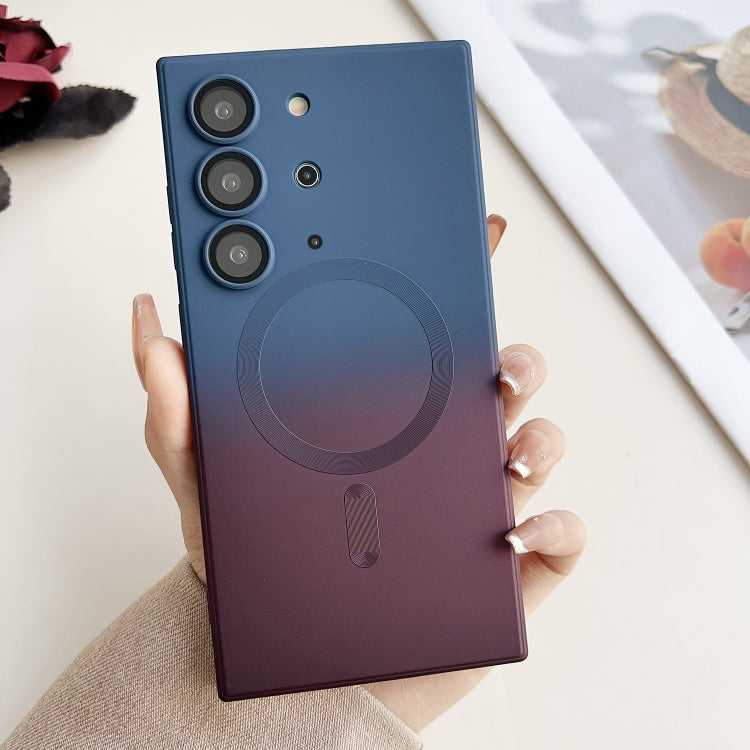 Liquid TPU Silicone Gradient MagSafe Phone Case