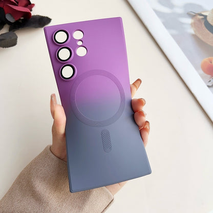 Liquid TPU Silicone Gradient MagSafe Phone Case