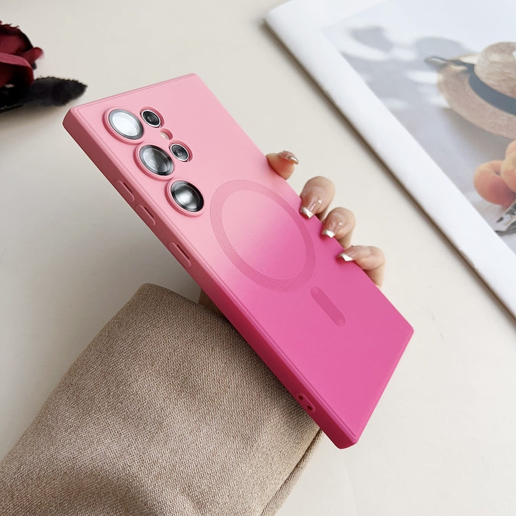 Liquid TPU Silicone Gradient MagSafe Phone Case