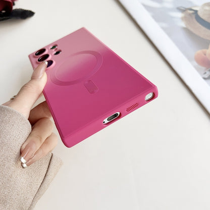 Liquid TPU Silicone Gradient MagSafe Phone Case
