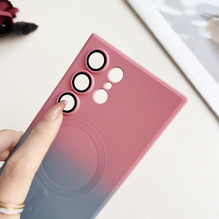 Liquid TPU Silicone Gradient MagSafe Phone Case