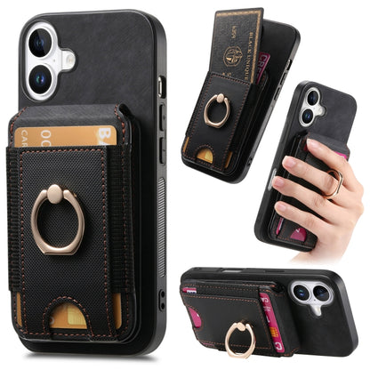 Retro Splitable Magnetic Stand Card Bag Leather Phone Case