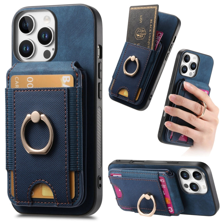 Retro Splitable Magnetic Stand Card Bag Leather Phone Case