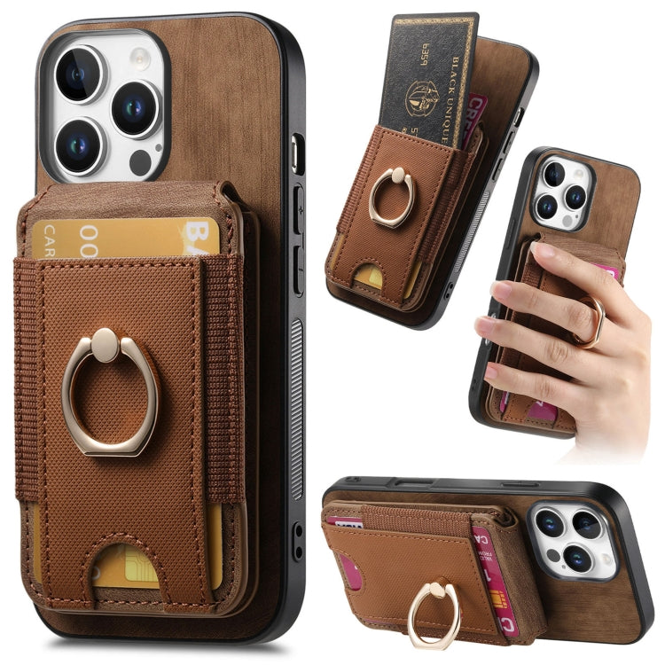 Retro Splitable Magnetic Stand Card Bag Leather Phone Case