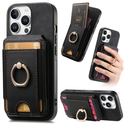 Retro Splitable Magnetic Stand Card Bag Leather Phone Case