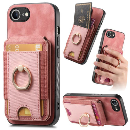 Retro Splitable Magnetic Stand Card Bag Leather Phone Case