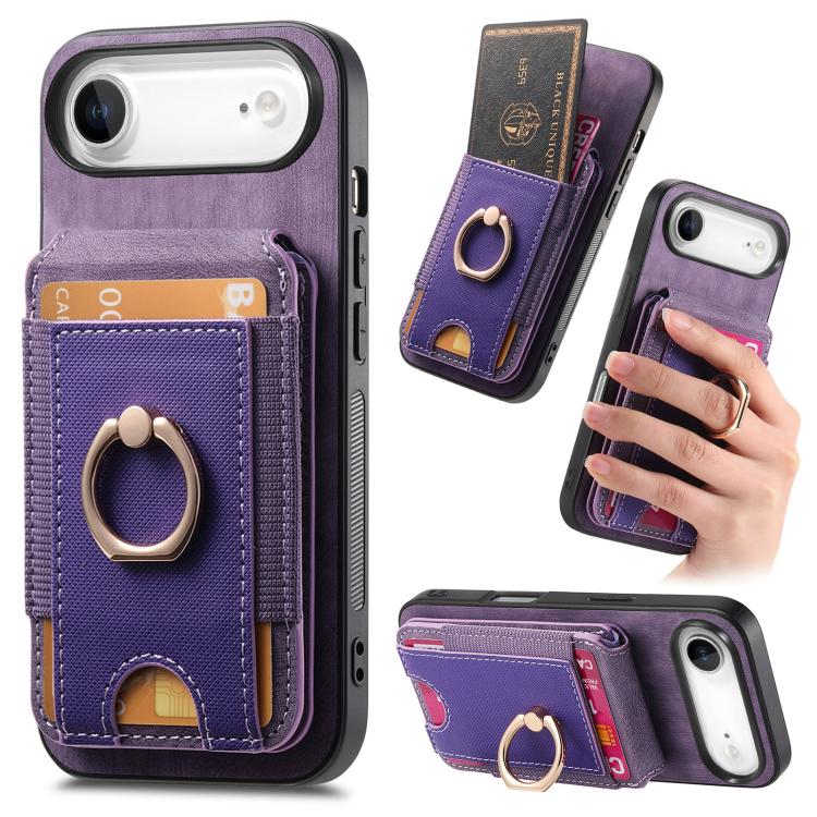 Retro Splitable Magnetic Stand Card Bag Leather Phone Case