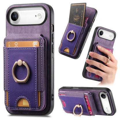 Retro Splitable Magnetic Stand Card Bag Leather Phone Case