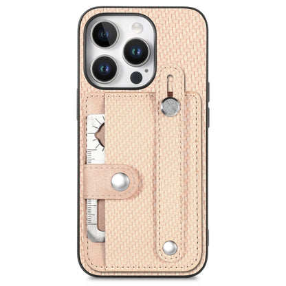 Wristband Kickstand Card Wallet Back Phone Case with Tool Knife