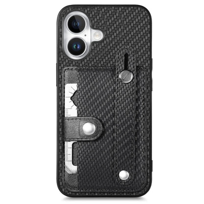 Wristband Kickstand Card Wallet Back Phone Case with Tool Knife