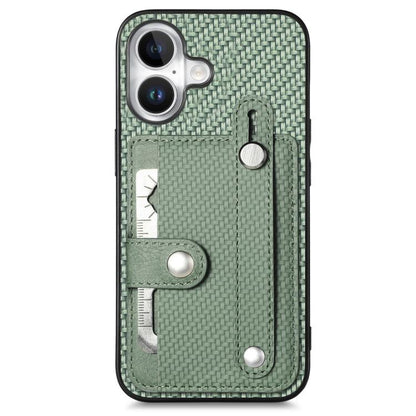 Wristband Kickstand Card Wallet Back Phone Case with Tool Knife