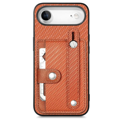 Wristband Kickstand Card Wallet Back Phone Case with Tool Knife