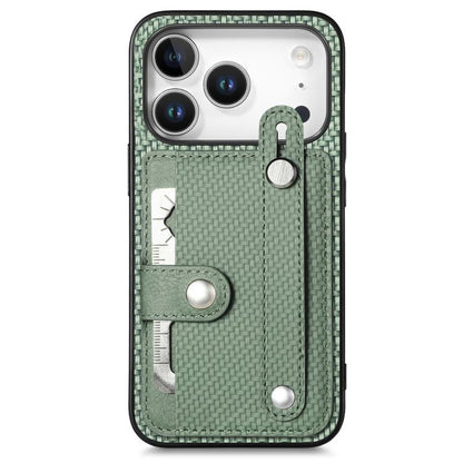 Wristband Kickstand Card Wallet Back Phone Case with Tool Knife