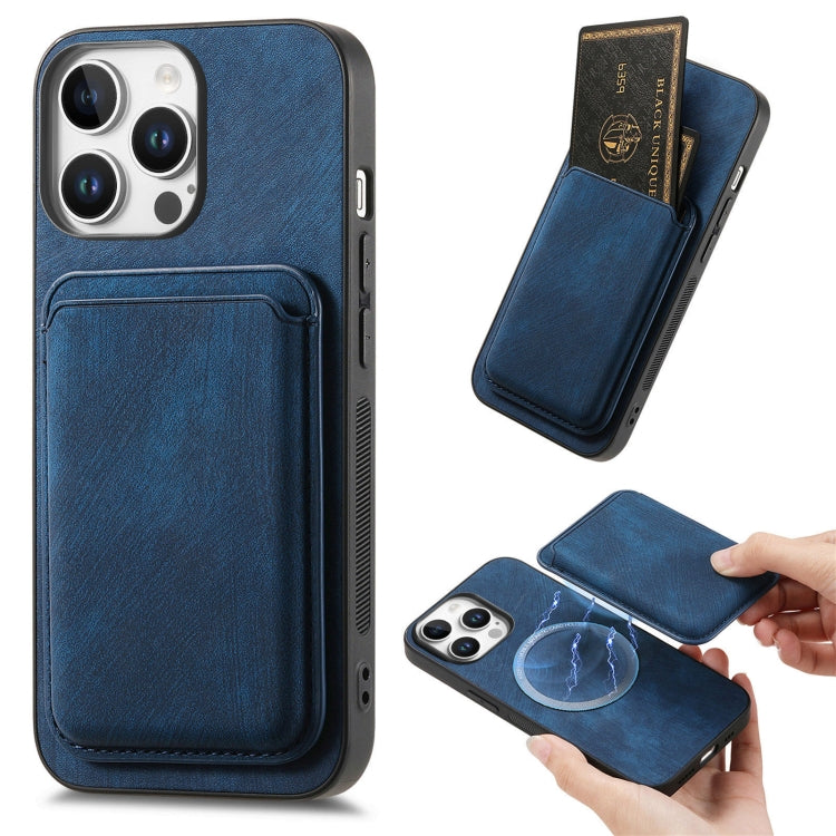 Retro Leather Card Bag Magnetic Phone Case