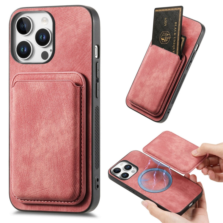 Retro Leather Card Bag Magnetic Phone Case