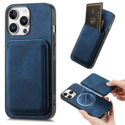 Retro Leather Card Bag Magnetic Phone Case