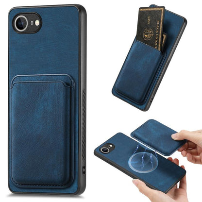 Retro Leather Card Bag Magnetic Phone Case
