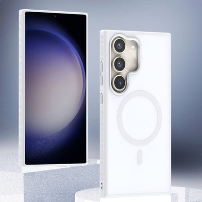 Transparent TPU Hybrid PC Magsafe Phone Case