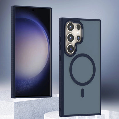 Transparent TPU Hybrid PC Magsafe Phone Case