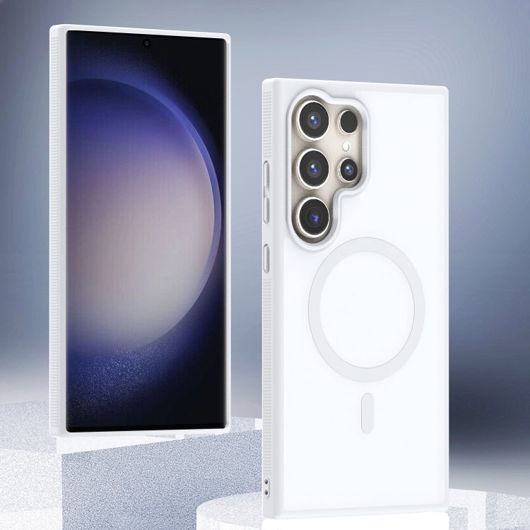 Transparent TPU Hybrid PC Magsafe Phone Case