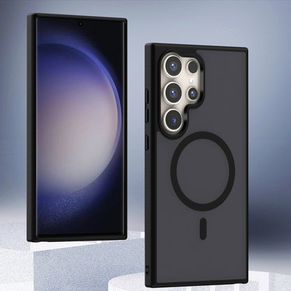 Transparent TPU Hybrid PC Magsafe Phone Case