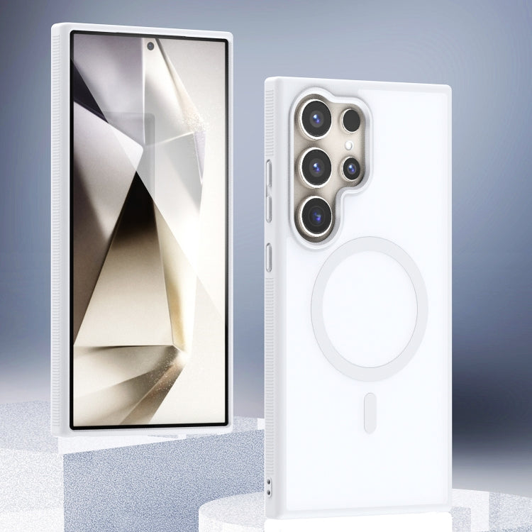 Transparent TPU Hybrid PC Magsafe Phone Case