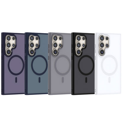 Transparent TPU Hybrid PC Magsafe Phone Case