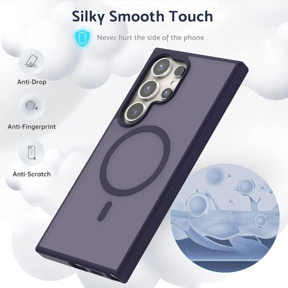 Transparent TPU Hybrid PC Magsafe Phone Case