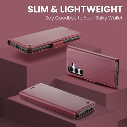 CaseMe 023 Butterfly Buckle Litchi Texture RFID Anti-theft Leather Phone Case