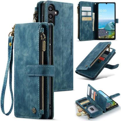 CaseMe C30 Card Slots Zipper Wallet Leather Phone Case