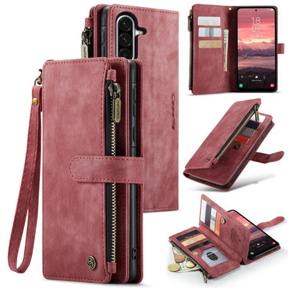 CaseMe C30 Card Slots Zipper Wallet Leather Phone Case