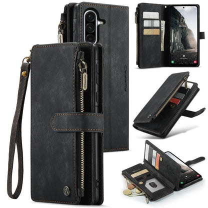 CaseMe C30 Card Slots Zipper Wallet Leather Phone Case