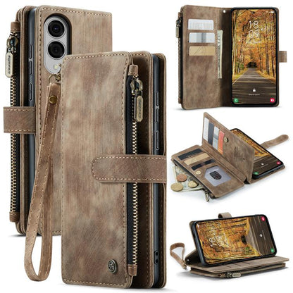 CaseMe C30 Card Slots Zipper Wallet Leather Phone Case