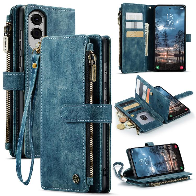 CaseMe C30 Card Slots Zipper Wallet Leather Phone Case